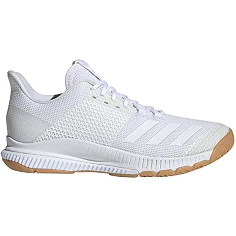 adidas crazyflight volleyball shoes white.